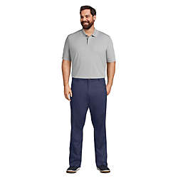 Men's Big Short Sleeve Solid Active Polo Shirt, alternative image