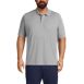 Men's Big Short Sleeve Solid Active Polo Shirt, Front