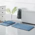 Truly Calm HeiQ AntiMicrobial Memory Foam Bath Rugs- Set of 2, alternative image