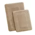 Truly Calm HeiQ AntiMicrobial Memory Foam Bath Rugs- Set of 2, Front