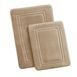 Truly Calm HeiQ AntiMicrobial Memory Foam Bath Rugs- Set of 2, Front