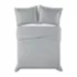 Truly Calm Silver Cool Cotton Duvet Cover Set, alternative image