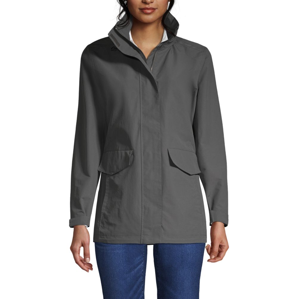 Womens mesh outlet lined rain jacket