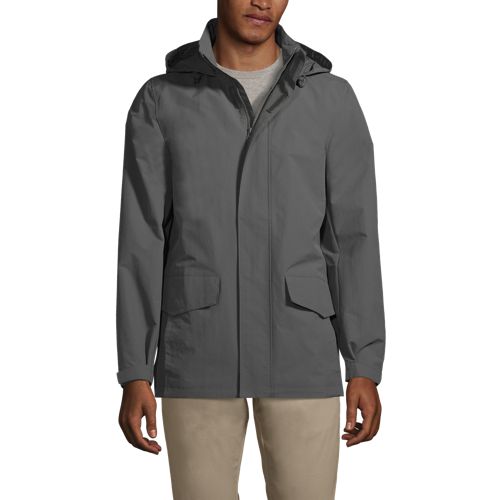 Lands end hot sale mens raincoats