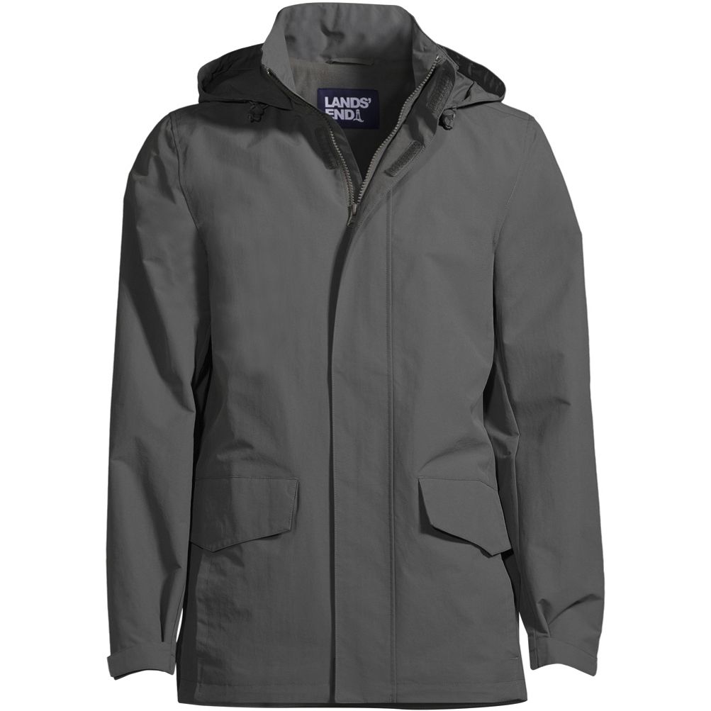 Lands end sale men's waterproof jacket