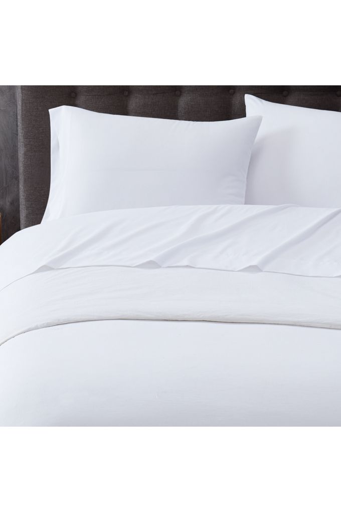 Lands' End Truly Calm Antimicrobial Sheets In White