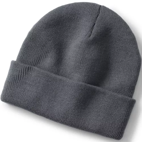 Unisex Knit Cuffed Winter Beanie, Front