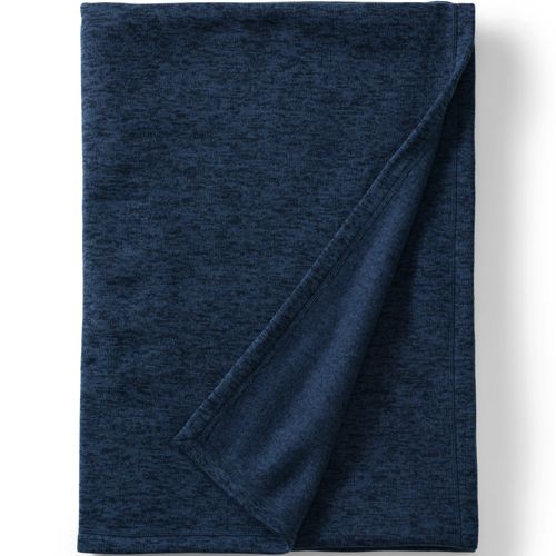 Lands end discount plush fleece throw