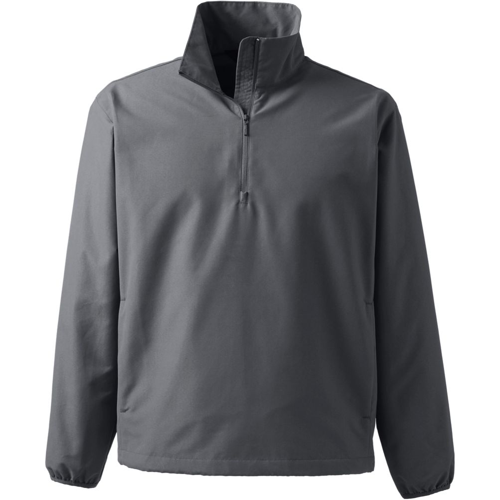 Unisex Big Quarter Zip Pullover Windshirt | Lands' End