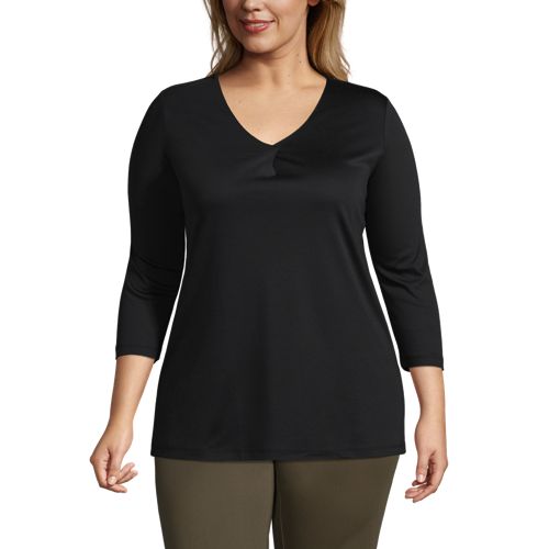 Lands' End Ladies' Notch Neck Tunic