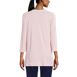 Women's Supima Micro Modal 3/4 Sleeve Notch Neck Tunic, Back