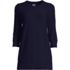 Women's Cotton Modal 3/4 Cable Sleeve Tunic Sweater, Front