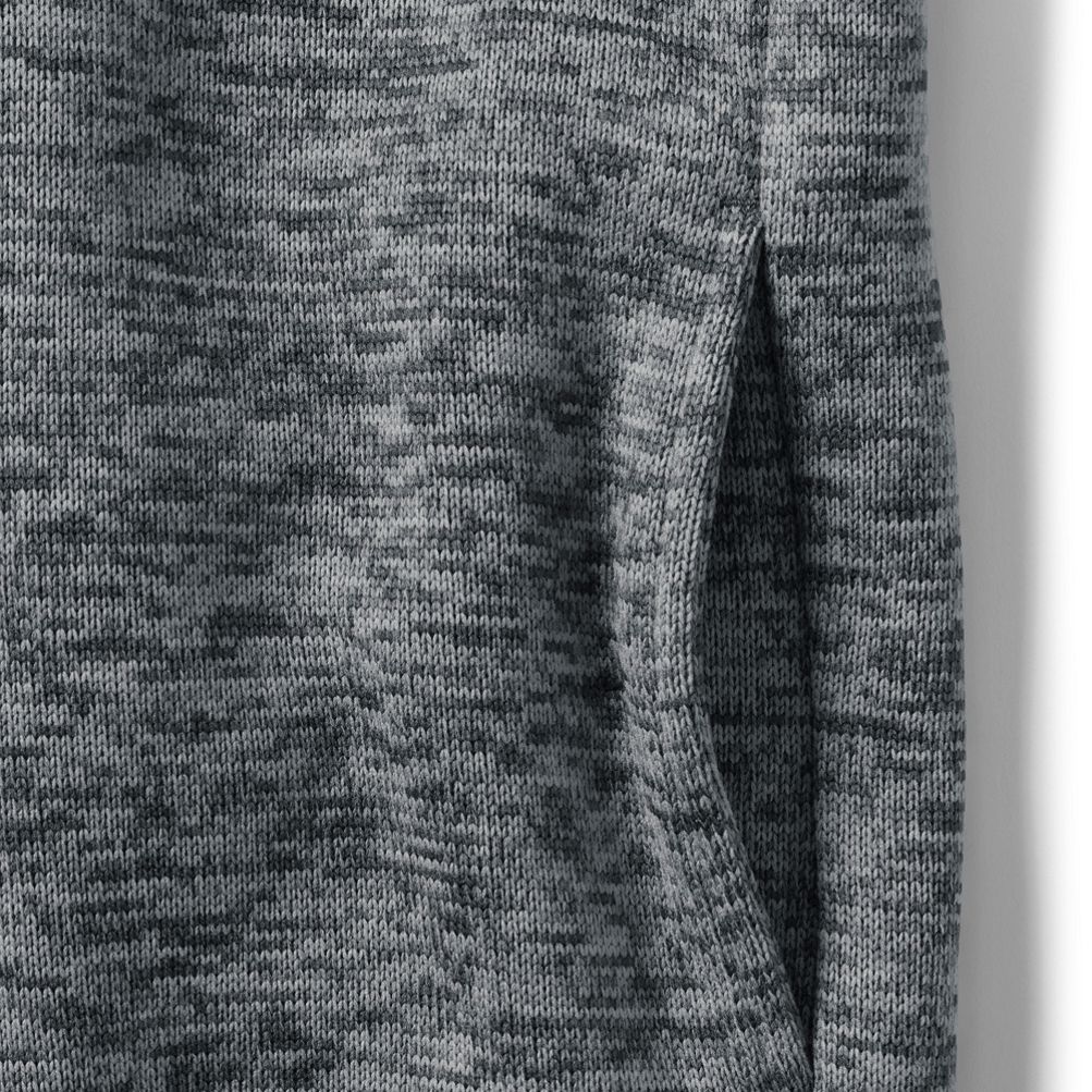 67▢アンドワンダー dryrip long pullover UT0106-6 Lands' End Women's Petite Drifter Cotton Quarter Zip