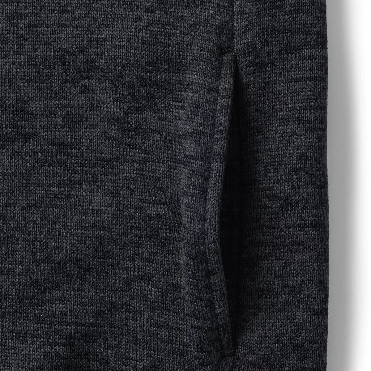 Unisex Sweater Fleece Snapneck Pullover