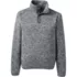 Unisex Sweater Fleece Snapneck Pullover, Front