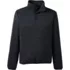Unisex Big Sweater Fleece Snapneck Pullover, Front