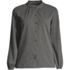 Women's Cotton Polyester Long Sleeve Button Front Top, Front