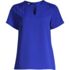Women's Keyhole Crepe Blouse, Front
