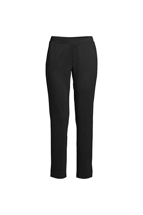 Women's Mid Rise Pull On Ponte Ankle Pants