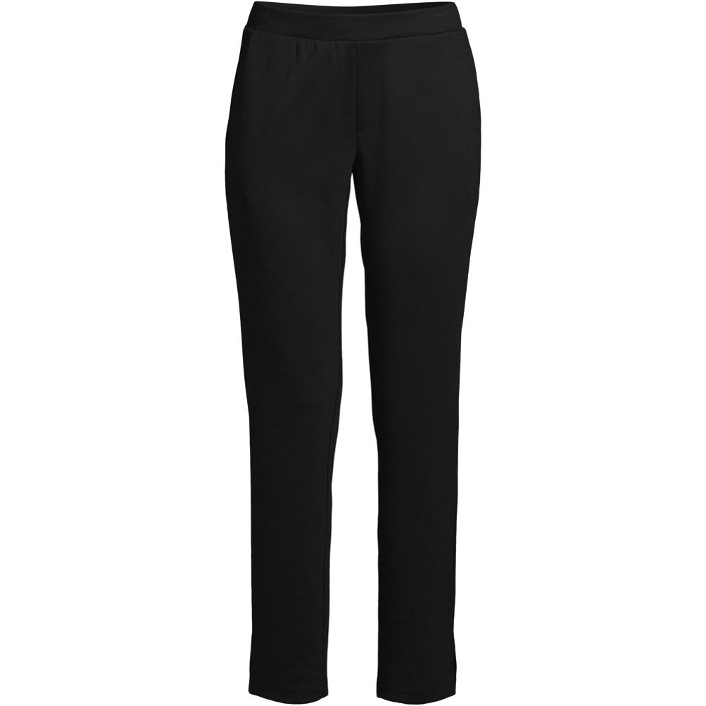 Women's Mid Rise Pull On Ponte Ankle Pants