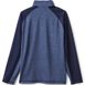 Unisex Big Rapid Dry Color Block Quarter Zip Pullover Shirt, Back