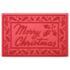 Matterly Waterhog Doormat Merry Christmas, Front
