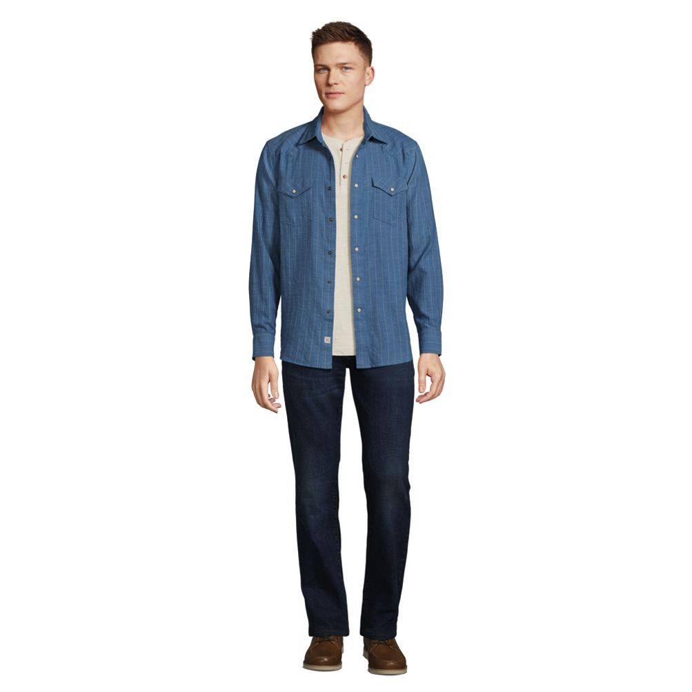 Blake Shelton x Lands' End Men's Traditional Fit Western Shirt