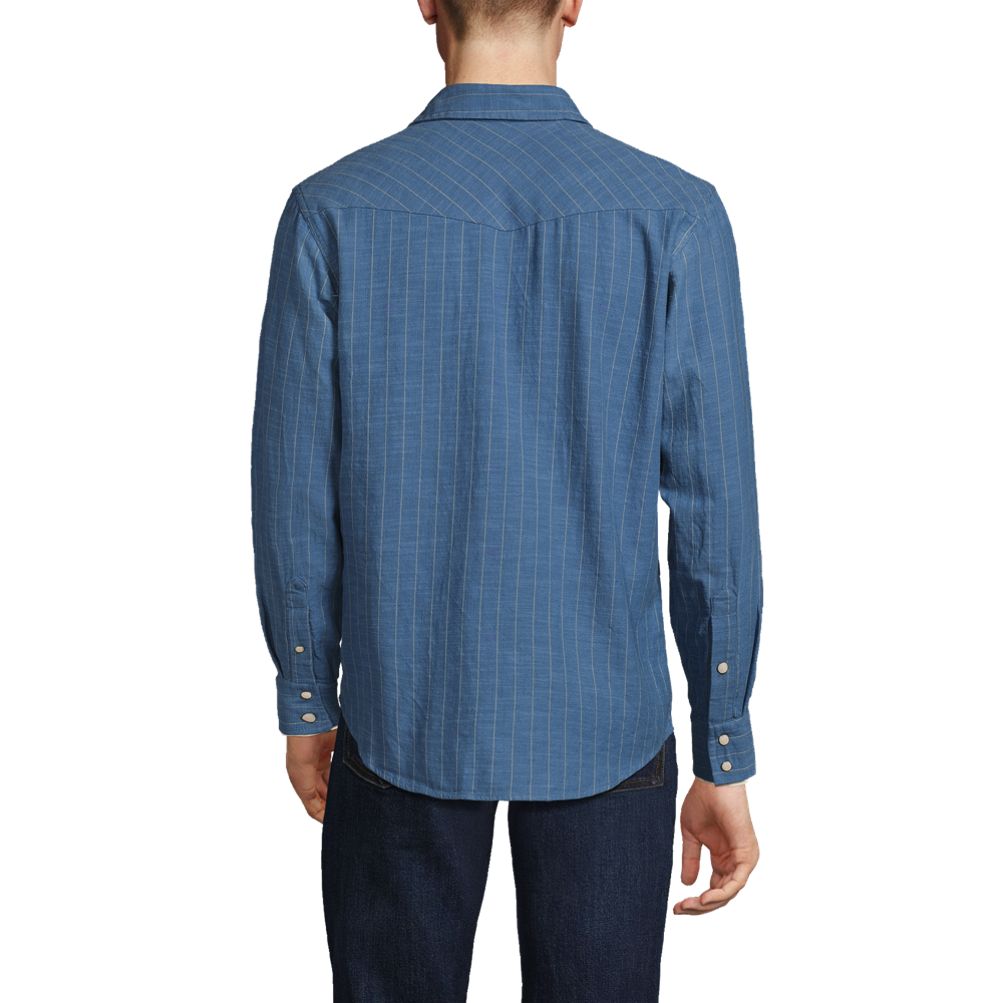 Blake Shelton x Lands' End Men's Traditional Fit Western Shirt