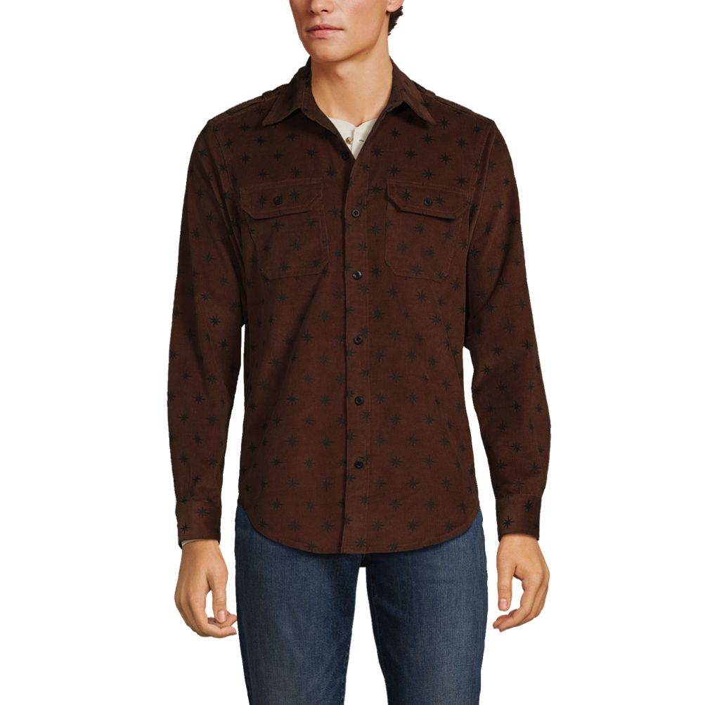 Blake Shelton x Lands' End Men's Traditional Fit Corduroy Work