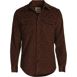 Blake Shelton x Lands' End Men's Big and Tall Corduroy Work Shirt, Front
