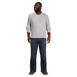 Blake Shelton x Lands' End Men's Big Cashmere Waffle Crew Neck Sweater, alternative image