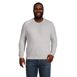 Blake Shelton x Lands' End Men's Big Cashmere Waffle Crew Neck Sweater, Front