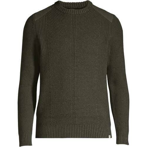 Lands end men's tall on sale sweaters