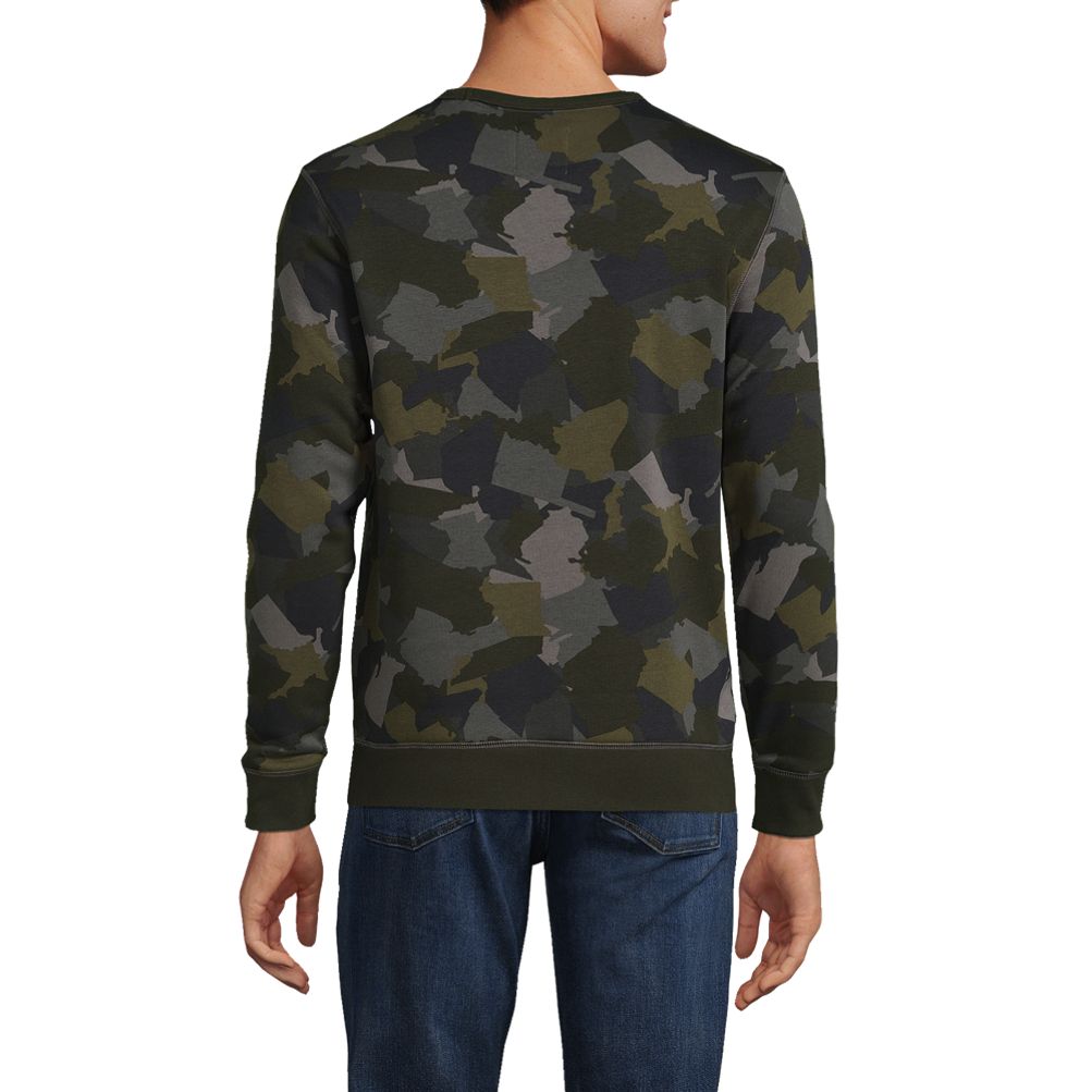 Camo crewneck best sale sweatshirt mens