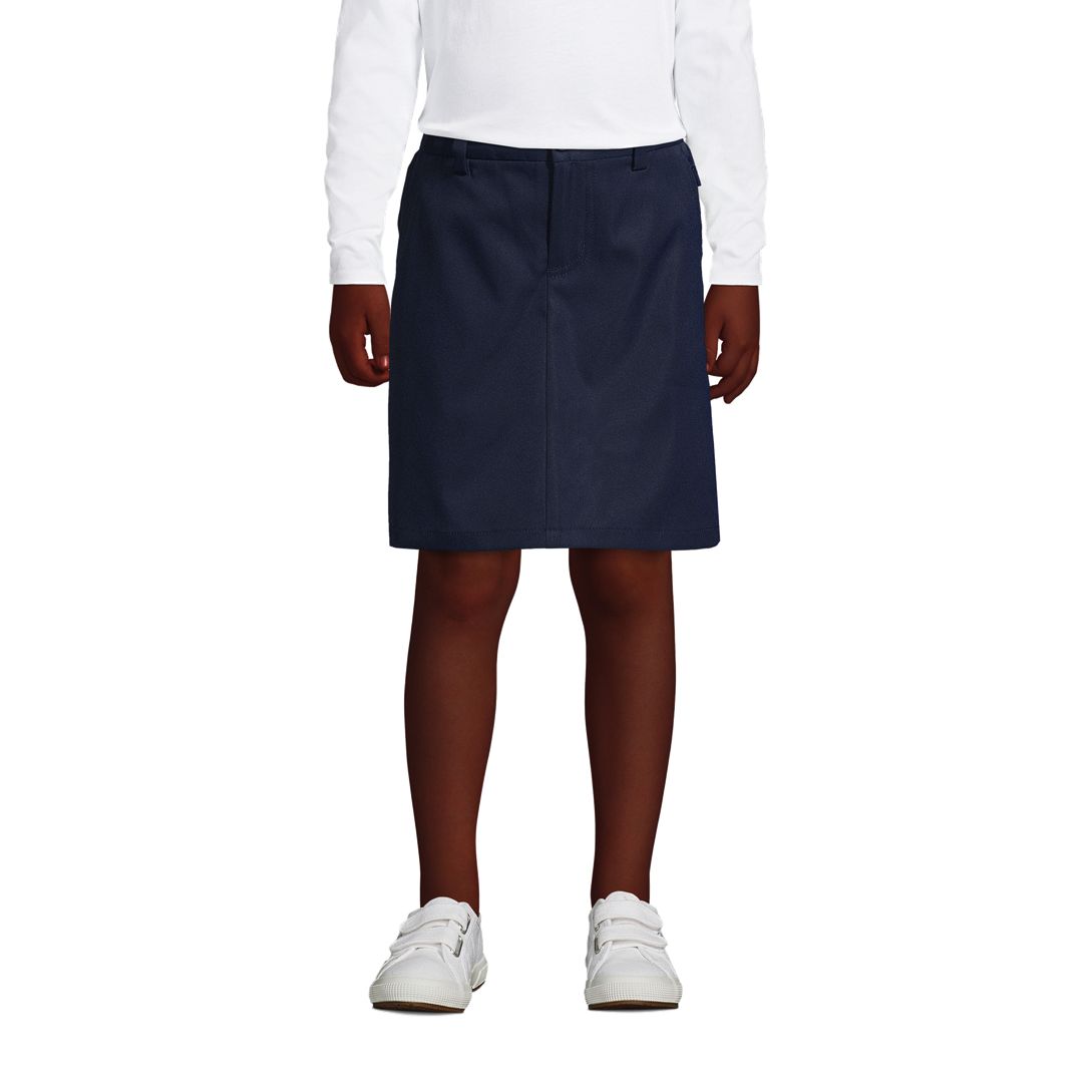 Girls Active Chino Skort Top of the Knee