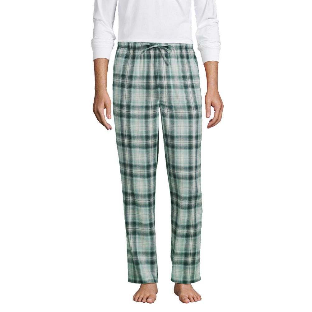 Men's Pajama Pants Comfy Mens Plaid Pajama Pants 100% Cotton Pajama Pants  for Men 