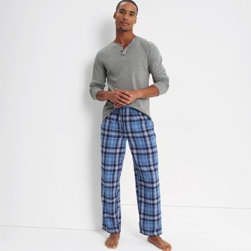 Men's Pyjamas Soft Red Tartan Flannel By BRITISH BOXERS