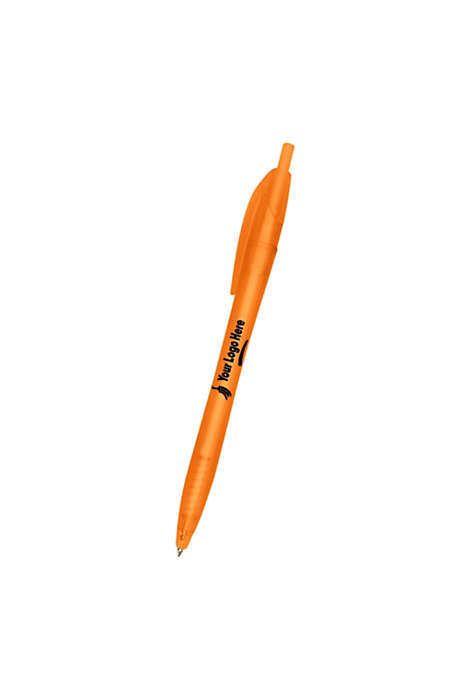 Recycled Custom Logo Row Dart Retractable Pen