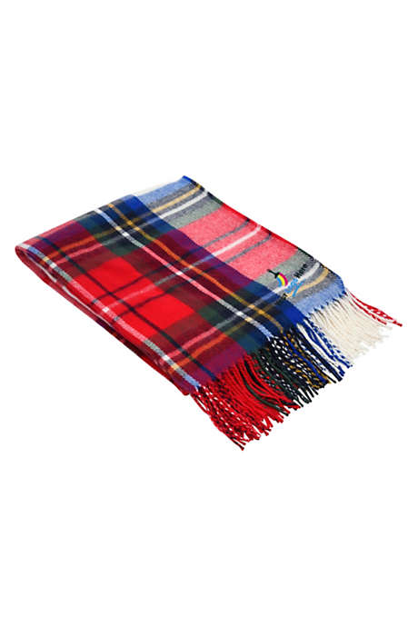 Manchester Fringed Custom Embroidered Throw Blanket