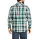 Blake Shelton x Lands' End Men's Big an Tall Traditional Fit Comfort First Lightweight Flannel Shirt, Back