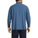 Blake Shelton x Lands' End Men's Big and Tall Western Shirt, Back