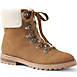 Women's Cozy Lugged Lace Up Boots, Front