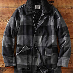 Blake Shelton x Lands' End Men's Insulated Wool Rancher Coat, alternative image