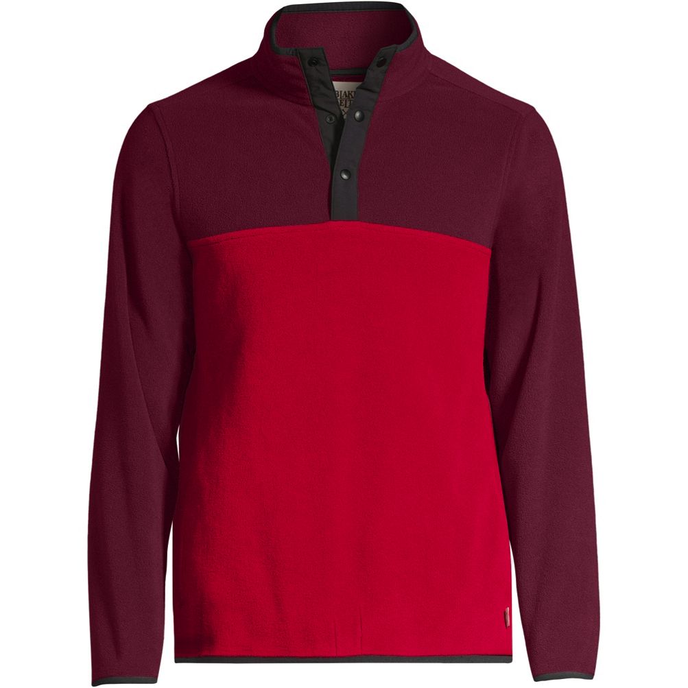 Lands end outlet men's fleece pullover