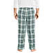 Blake Shelton x Lands' End Men's Big and Tall Flannel Pajama Pants, Back