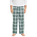 Blake Shelton x Lands' End Men's Big and Tall Flannel Pajama Pants, Front