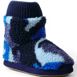Toddler Fuzzy Bootie House Slippers, Front