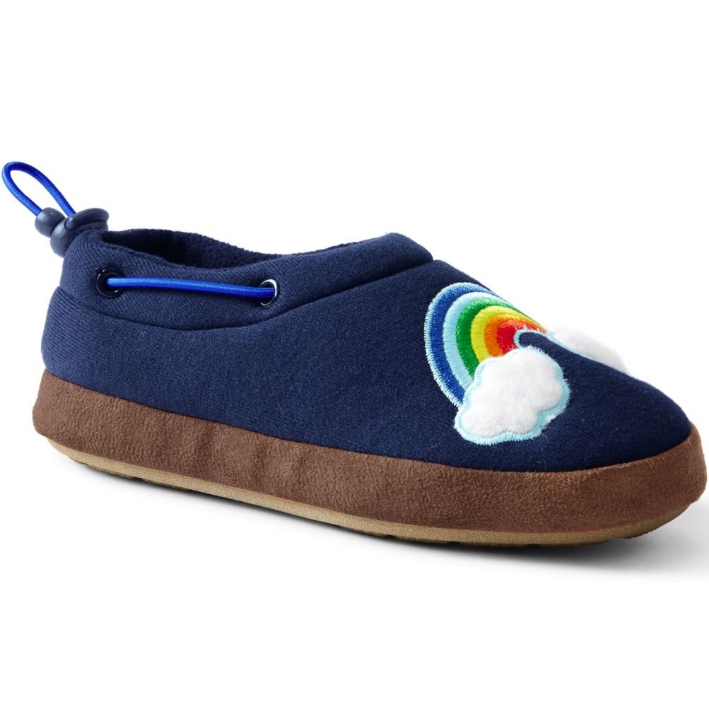 Lands End Kids Fuzzy Slippers