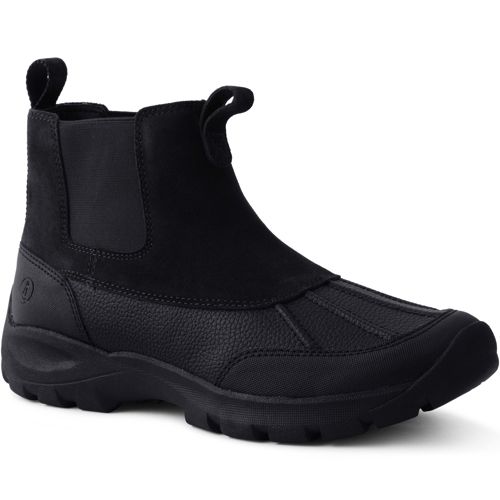 Men s Everyday Pull on Boots Lands End