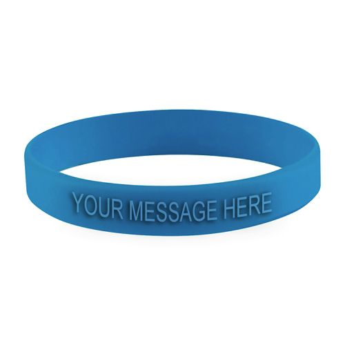 Custom Logo Silicone Wristband Bracelet